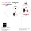 Phase Sanrio Short Sleeve Kuromi My Melody Aurora Reflection LIGHT Patented Photogenic [Baby Co., Ltd.] T-shirt, Clothing, & T-Shirt, White, Women's,