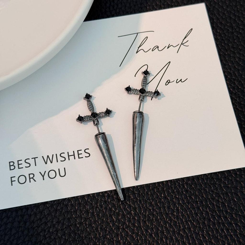 Retro Gothic Punk Bat Skull Spider Pumpkin Halloween Earrings