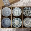 Porcelain Bowl & Plate Set - Blue & White Gift Set for Home, Creative Company Opening, Souvenir