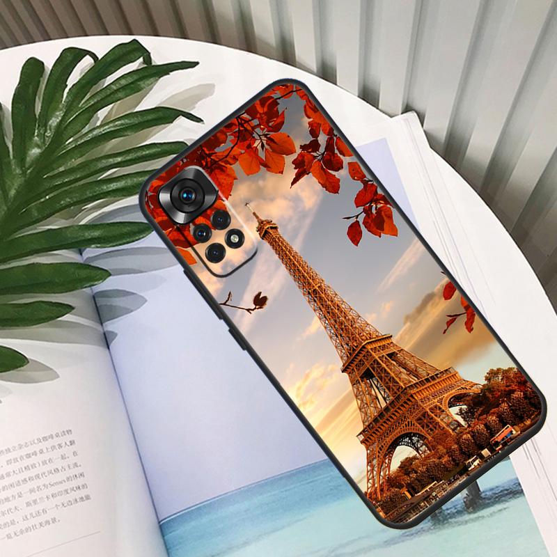 Paris Eiffel Tower Funda For Xiaomi Redmi Note 14 13 10 11 12 15 Pro Plus Case For Redmi 15 13C 12C 10C 14C 15C