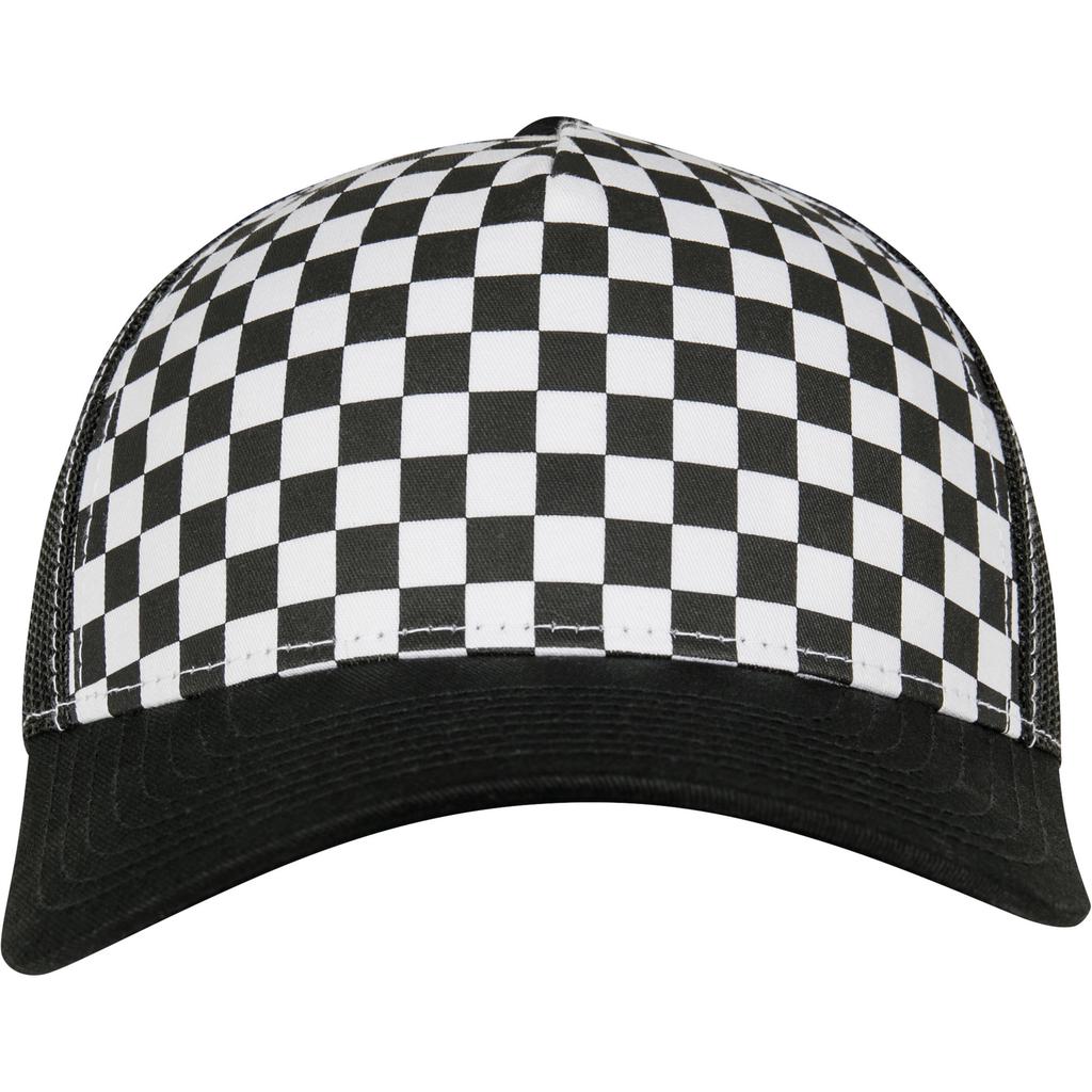 Flexfit by Yupoong Checkerboard Retro Trucker Cap