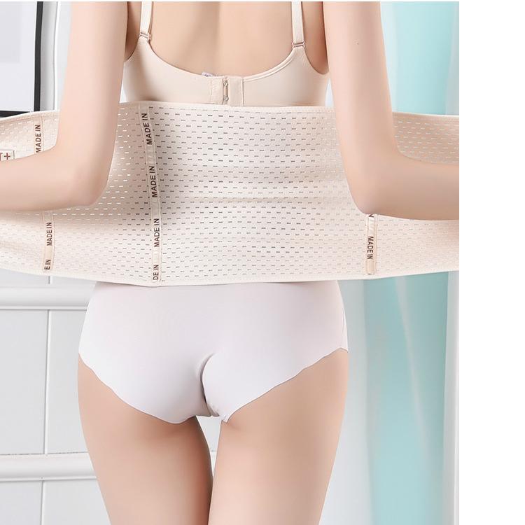 Kvinner Midje Cinchers Dame Korsett Shaper Band Body Building Front Spenne Tre Breasted Shaper