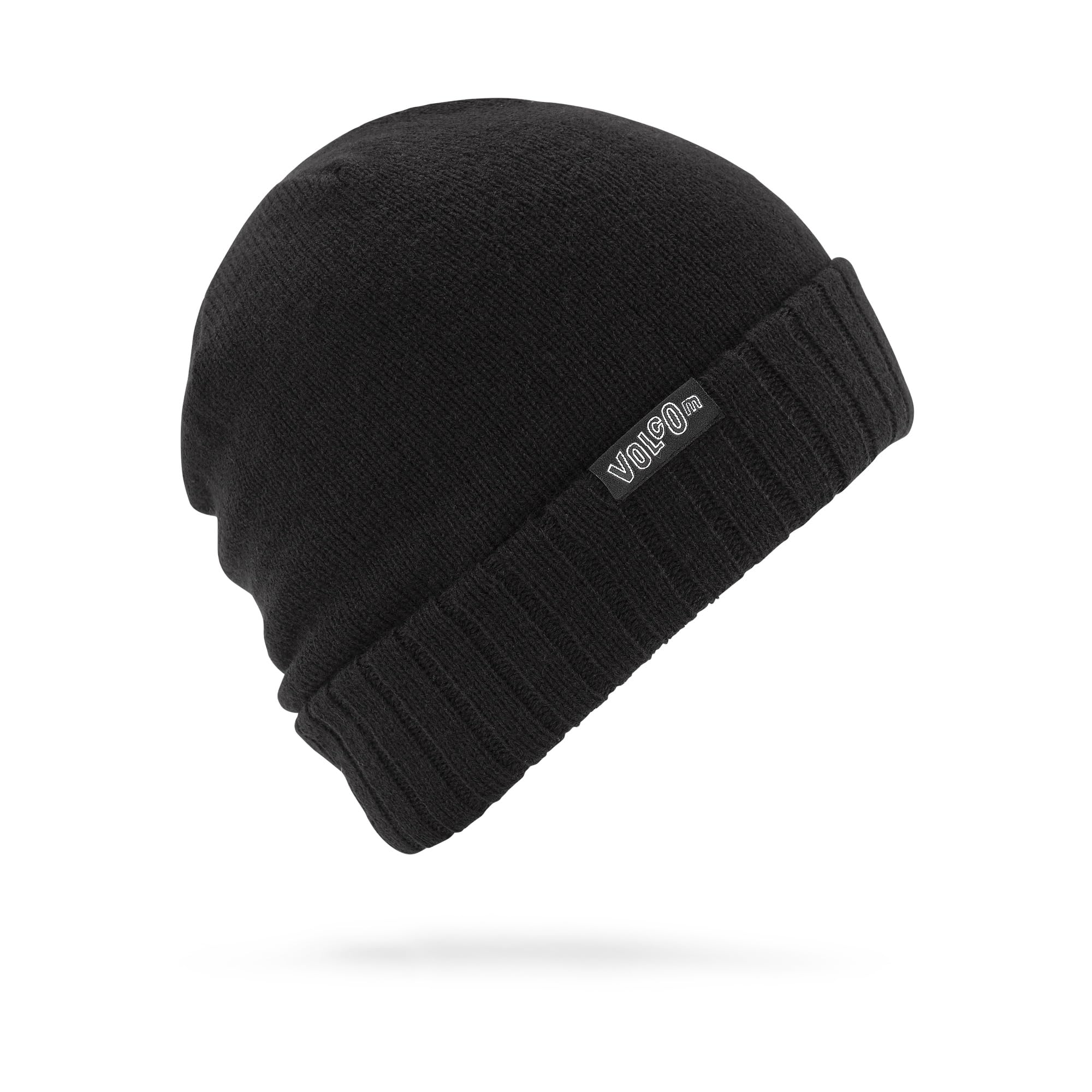 

Volcom Unisex Knit Cap RIBBINGTON (Basic Logo) [D5842301 / BEANIE] Hat, Black, O/S чёрный