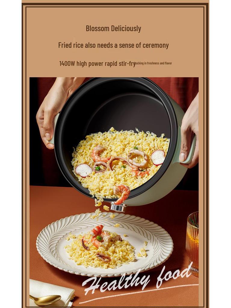 Xiao Huaxian Multifunctional Electric Frying and Hot Pot (Serves 4-8)