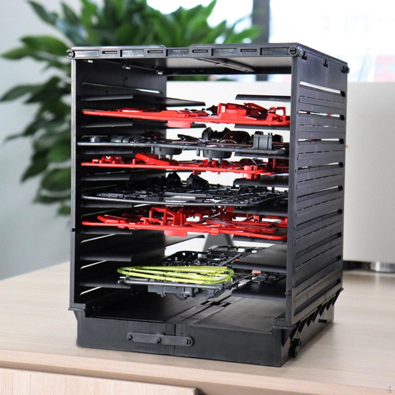 DIY Полочка-подставка для моделей Стенд Детали Хранение инструментов Практичная Премиум Портативная Простая в использовании