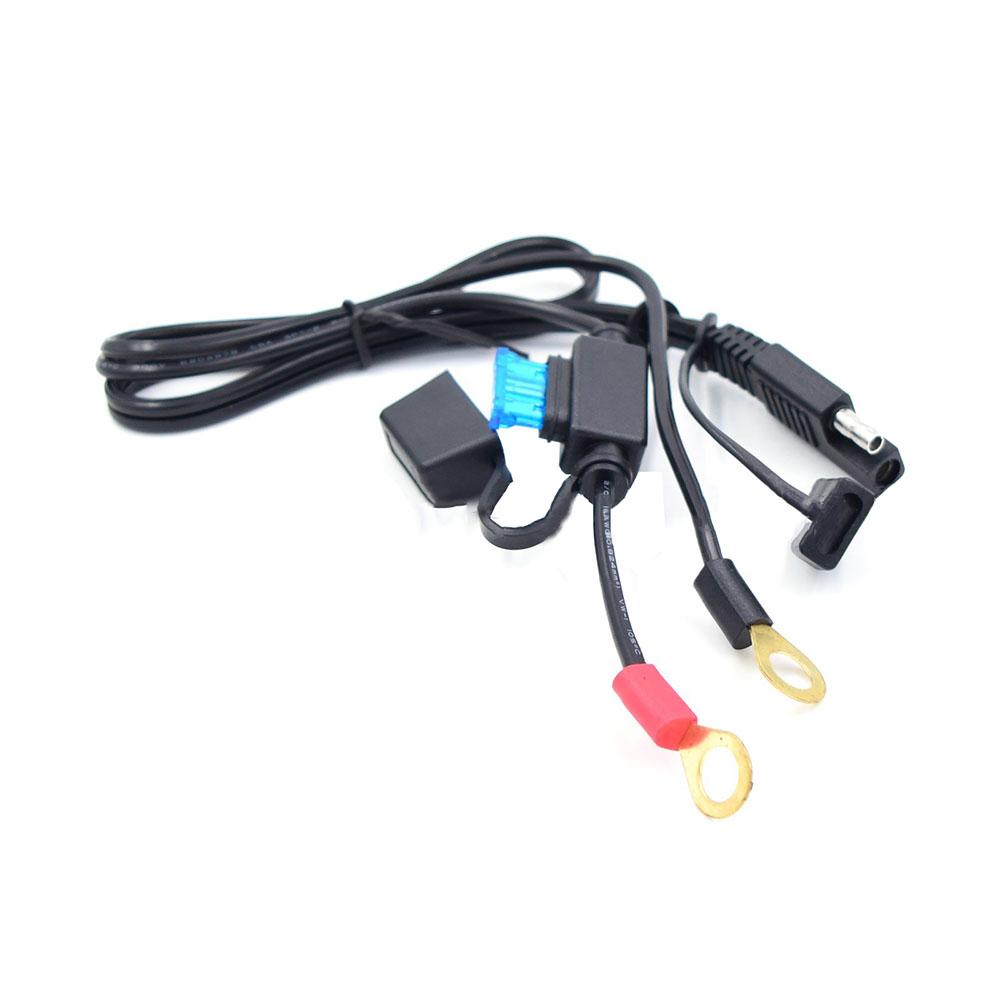 1× Battery Charger Leads (SAE) Battery Ring Leads to SAE Connector EL105 Adapter