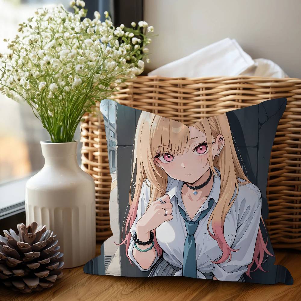 My Dress-Up D-Darling Cushion Cover Pillowcase Upholstery Sofa Throw Pillow Home Decor Pillowcas