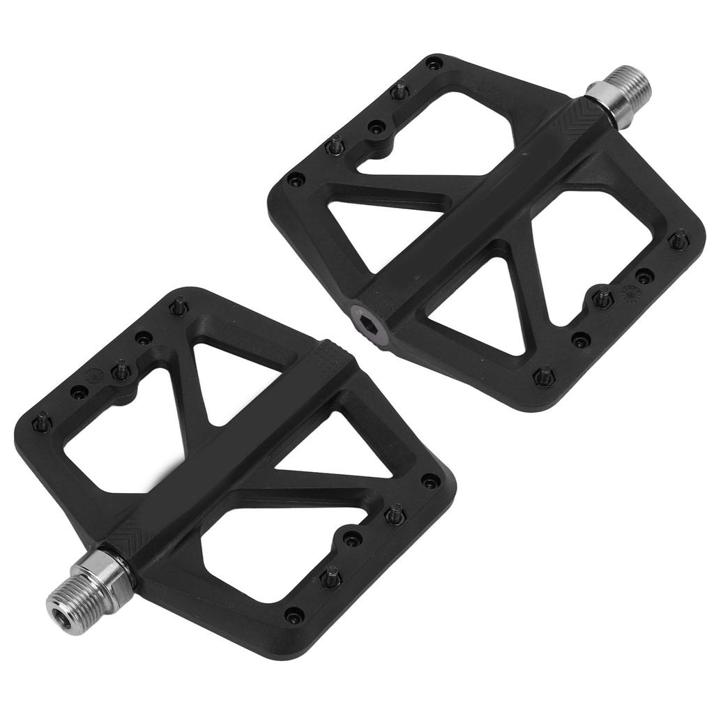 2Pcs Bike Pedals Good Airtightness Sufficient Width Good Grip Anti Slip Studs Pedals for Mountain Bike
