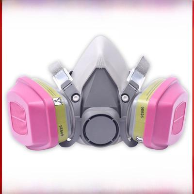 Gas Mask 6200 with 60926 Filter for Spray Paint, Polishing, Decoration, Chemical Gas,Steam,Dust, Anti-Chemical Protection.