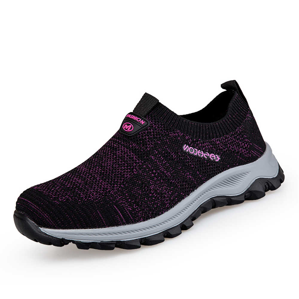 Fashion Without Laces Demi-season Women's High Sports Shoes Flat Shoes Luxury Boot Due To Women Sneakers Lux Health Sho Minimalist