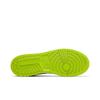 Air Jordan 1 Mid SE Grade School 'Black Cyber' (Unisex) Black / Cyber-White-Mystic Green Kids' Basketball Shoes BQ6931 003