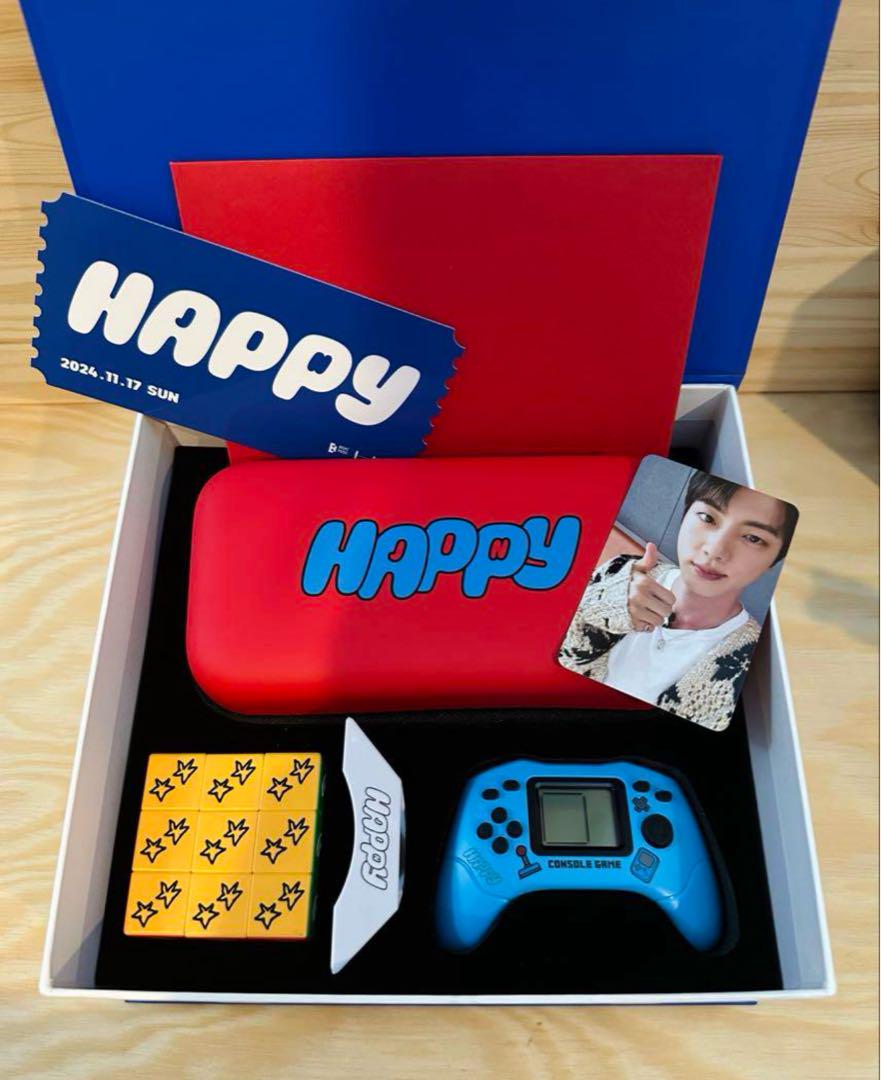

[USED] BTS Jin Happy Special Stage Admission Bonus Gift Trading Card Box