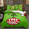 NIEUW Groen Monster Stole Christmas Comfort Beddengoed Set Beddengoed Set Grinch Dekbedovertrek Set King Queen Maat Voor Jongens Meisjes Cadeaus
