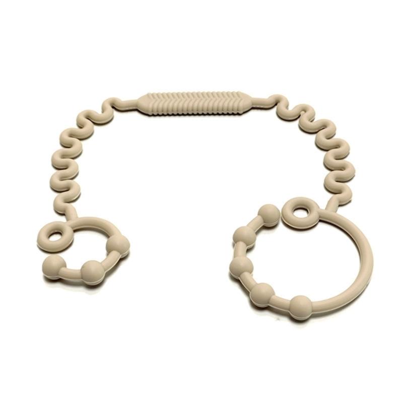 Vielseitiger Flaschenhalter für Beißringe mit Silikonband – Praktische und zuverlässige Befestigungsmöglichkeit für Beißringe am Kinderwagen oder Hochstuhl