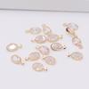 Hot-selling High-quality Small Brass + Zircon Trendy Pendant DIY Handmade Necklace Bracelet Accessories