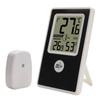 Wireless Indoor Outdoor Thermometer Hygrometer Digital Easy to Read Gauge for Home Bedroom Office Monitor Equipment Too