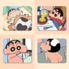 Crayon Shin-chan Cute Mini Mouse Pad - Small Size, Ideal for Girls' Office