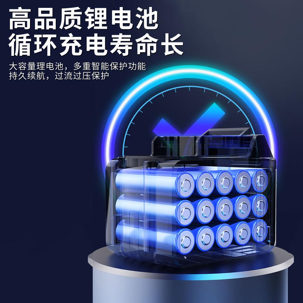 New Wireless Electric Cleaning Brush Household 8-in-1 Handheld Long-Handle Electric Brush