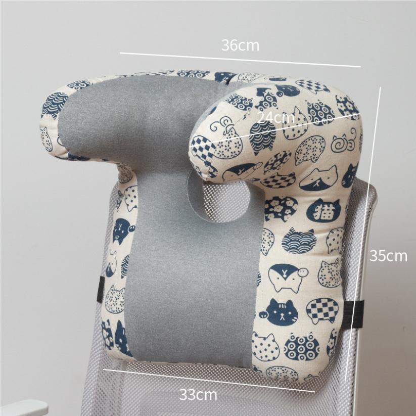 

Office chair headrest cushion office siesta gadget head-raising sleeping neck pillow siesta neck pillow