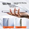 Phone Case for OPPO Reno12, Protective Cover with Full Lens Protection, Simple Skin-Friendly Transparent Soft, Fingerprint-Resistant Back Cover