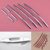 8Pcs Stainless Steel Chrome Door Handle Stripe Trim Cover Fit for Ford Fusion Mondeo 1.5T 2013 2014 2015 2016