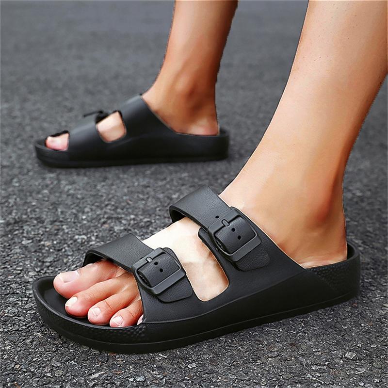 Brand Women Men Slippers Soft Sandals Women Beach Casual Shoes EVA Slides Original Men Flip-flop Summer Summer Men's Sandal