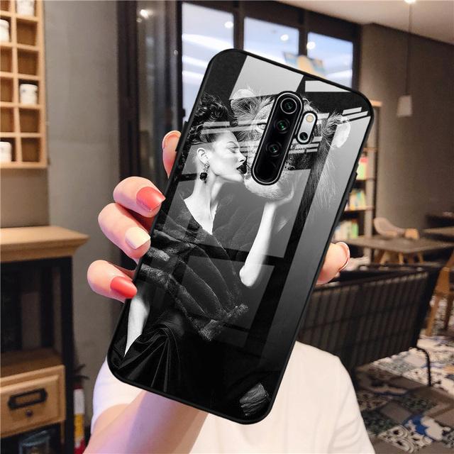 Protective Case For Xiaomi Redmi Note 8 Pro Case Tempered Glass Hard Funda For Xiaomi Redmi Note8 Pro Phone Cover Note 8pro Capa
