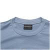 Emporio Armani SS23 Letter Print Crew Neck Short Sleeve T-Shirt Men tops Light-Blue 3R1TV9-1JUVZ-0738