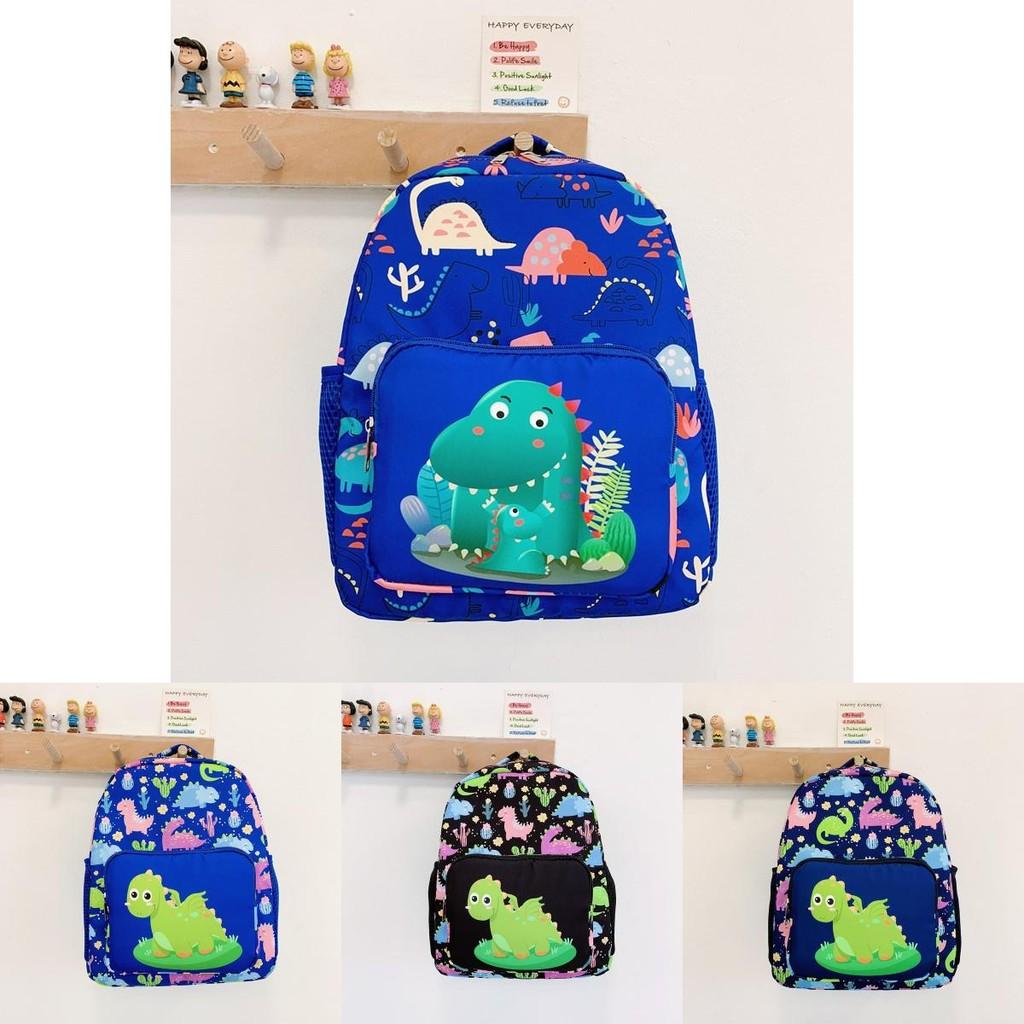 Attractive School Nursery Backpack Children Adorable Dinosaur Design Feel Cozy