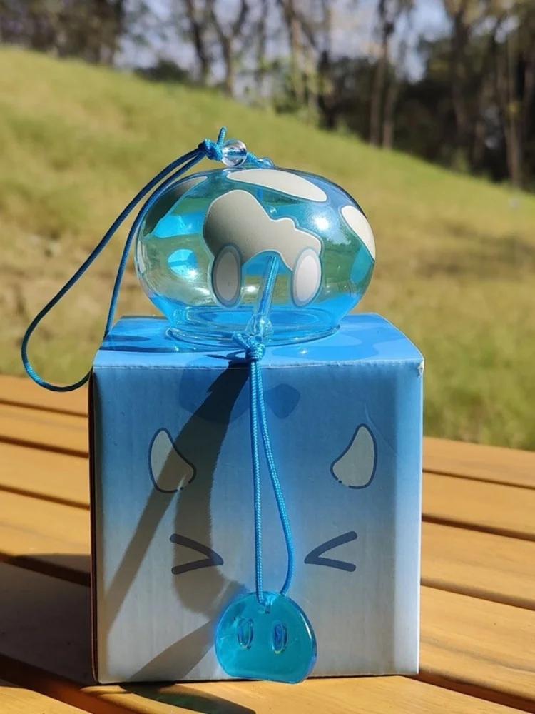 Genshin Slime Wind Chimes Anime Hanging Glass Windy Bell Pendant Genshin Impact Slime Chimes Japanese House Outdoor Decoration