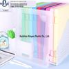 Large Capacity A4 File Box with Pen Slot & Clipboard for A5 Paper Storage