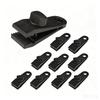 Nylon Rotary, Alligator Clip, Black 10 Pcs, Removable, Tent Windproof Fixed Clip Canopy Camping