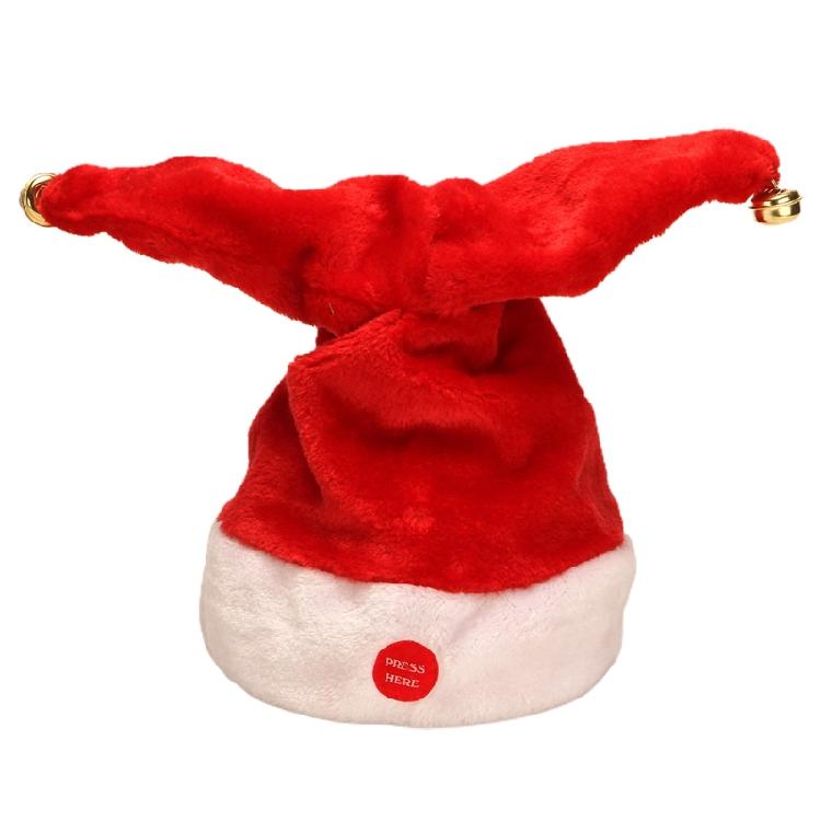 Electric Novelty Christmas Cap Costume for New Year Festival Party for Man Woman