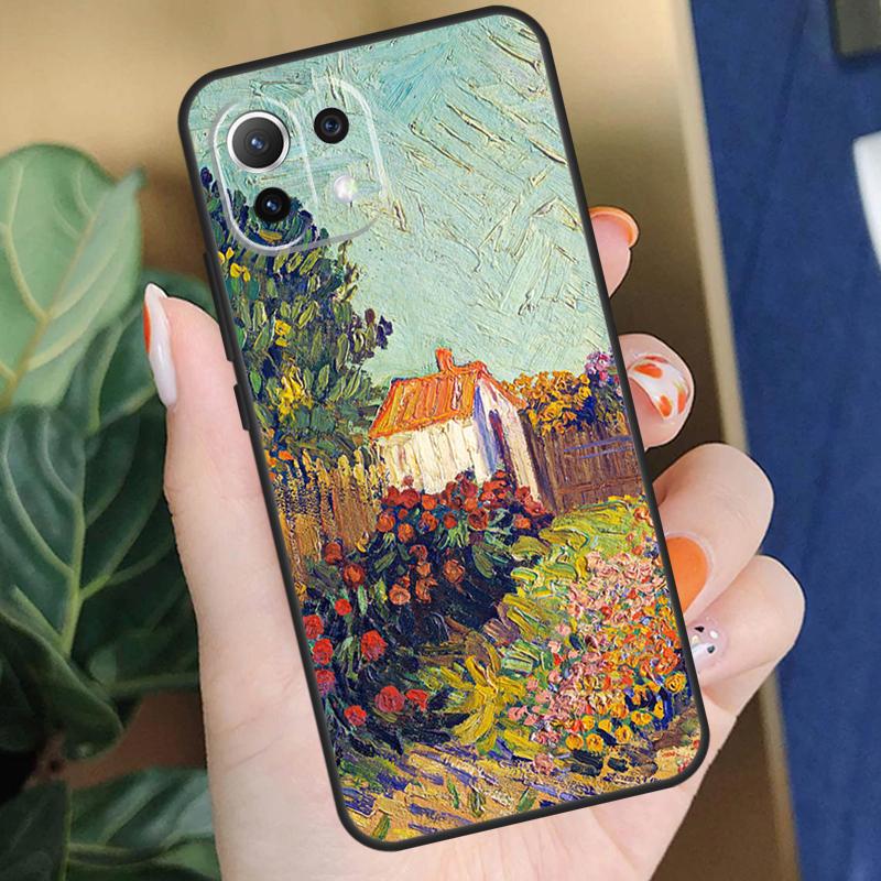 

Paintings Starry Night Van Gogh Case For Xiaomi 15T 14T 13T Pro 14 15 Ultra 17 Pro Max POCO X7 F8 Pro X5 X6 F5 F6 F7 Coque Xiaomi 17 Ultra