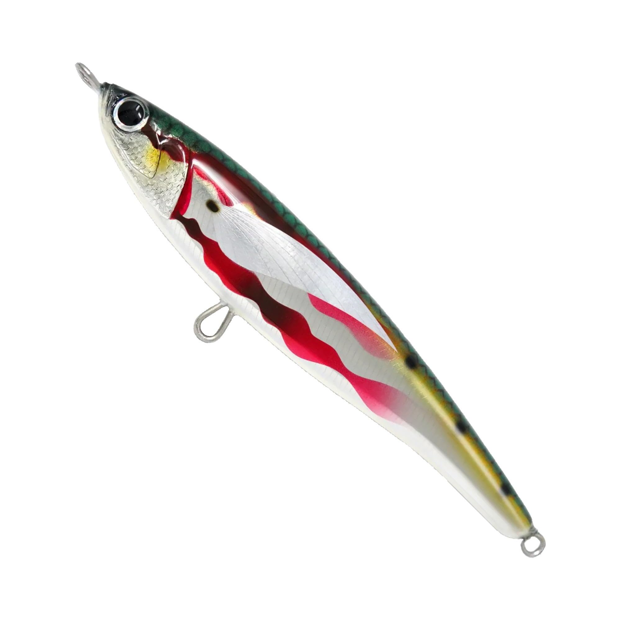 

Jack Fin PELAGUS 165S Bloody Sardine Custom Sinking Pencil Lure Handmade for Bluefin Tuna Casting - -