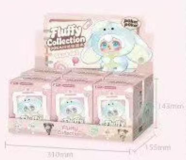 Nororo Studio X Lucky Deer Nai Genuine New Product POKA Fluffy Collection Blind Box Bag Charm Plush Toy Surprise Box Girl Present