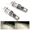פנס ראש LED, פנס ראש לרכב חוסך אנרגיה, DC12V-24V 12LED 2525 H3 פנס ראש, נורת פנס ראש H3 DC12V-24V לבן 6500K-7500K