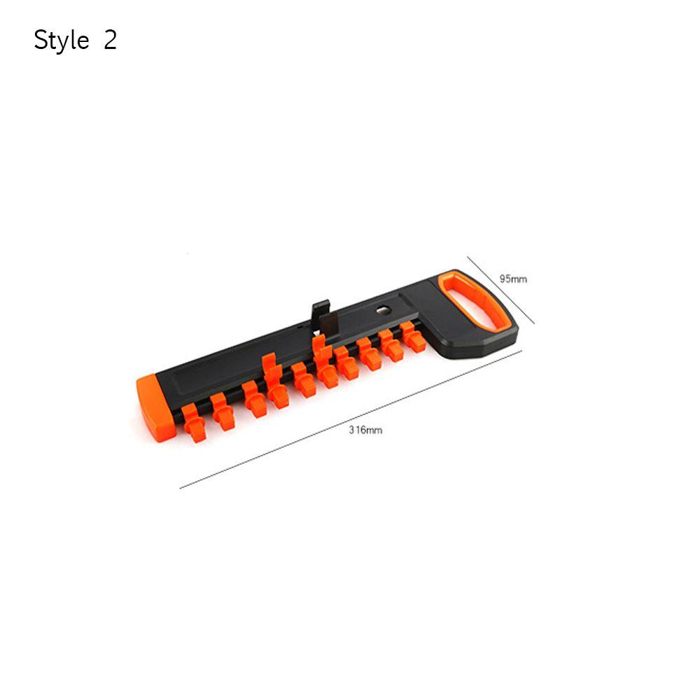 Saves Space Rail Tray Sockets Wrench Holder Sockets Spanner Organizer Socket Wrench Storage Rack