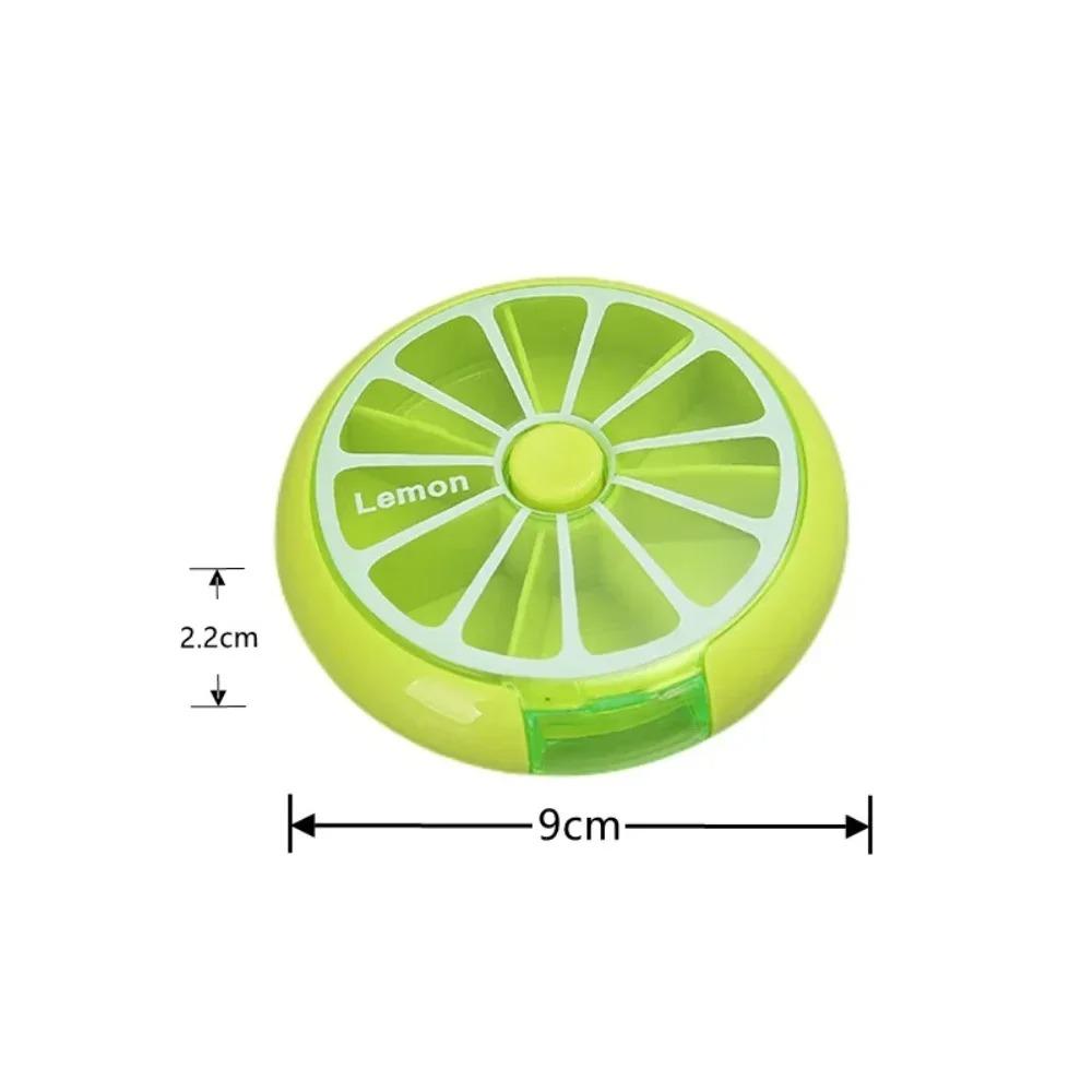 New Hot Premuim Portable Travel Mini 7 Days 7 Grids Pill Box Cases Container Organizer Storage for Vitamin Medicine Fish Oils