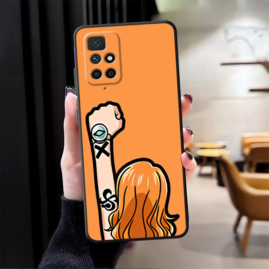 

Ones Pieces Luffys Zoros Cartoon Case for Xiaomi Redmi 13C 12C A1 A2 Plus 9A 9C K40 K50 Gaming A5 12 9T 10 K60 Funda Phone Cover Redmi 9T