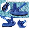 1PC Pool Water Cleaning Equipment Dirt Head Crescent Pool Cleaning Brush