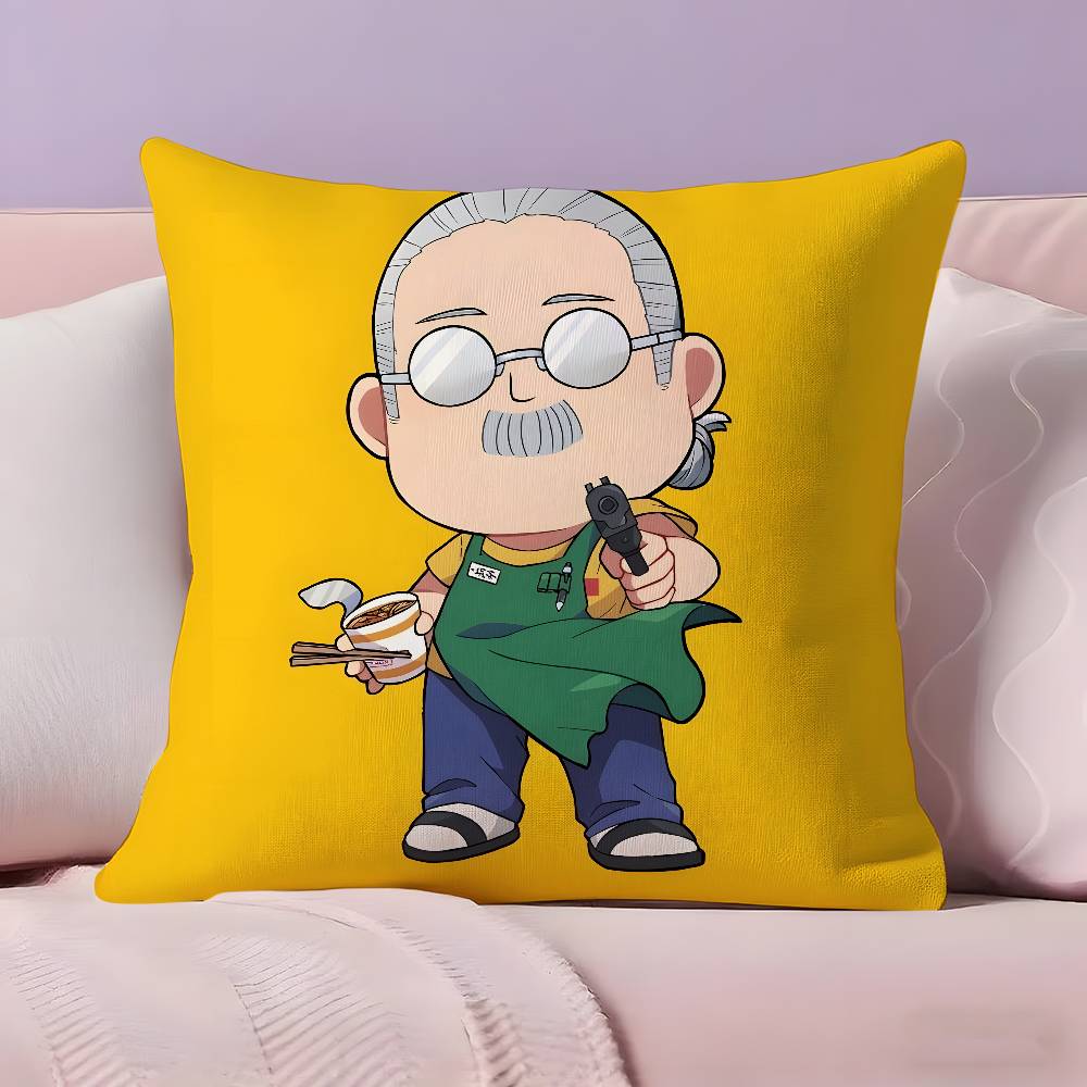 Anime S-SAKamoTO DAYS Pillow Case Pillowcase Ultra Soft Skin Friendly Fabric Cloud Like Comfort & Concealed Zipper