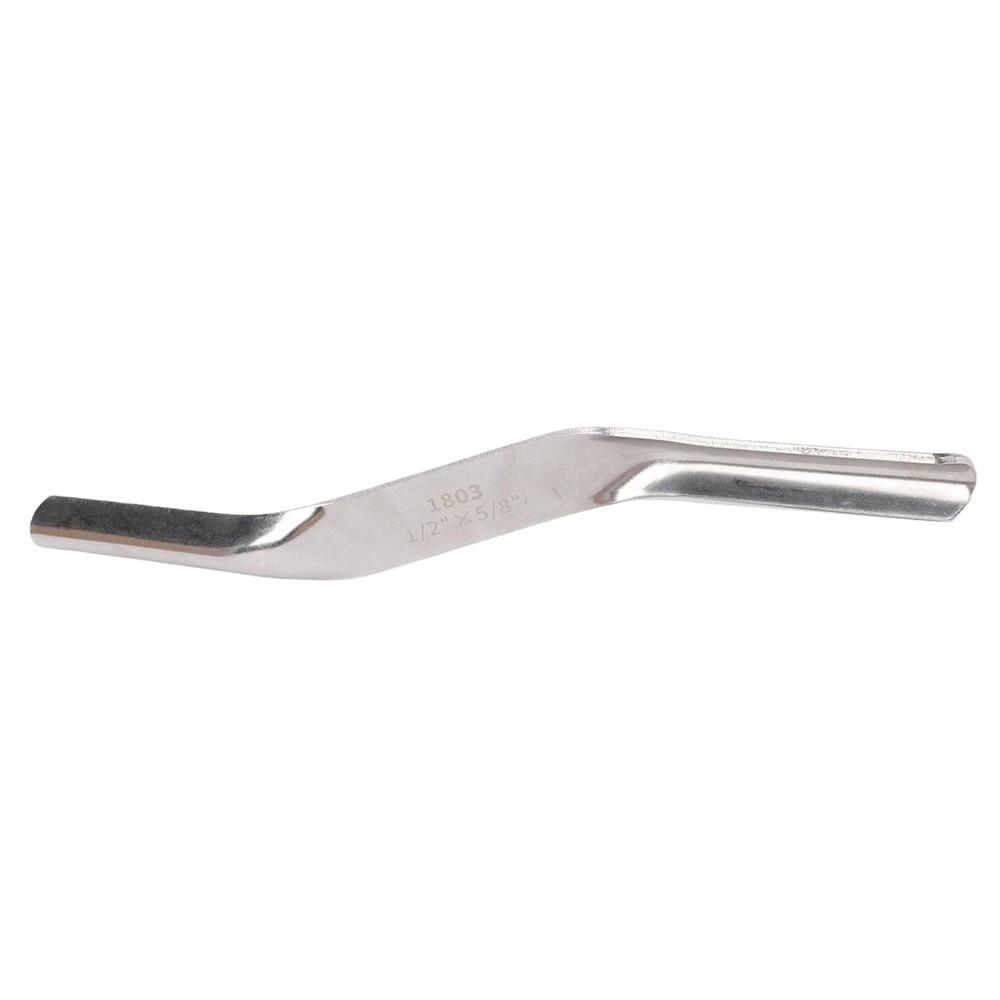 DIY Tool Brick Jointer Tool Double Ended Stainless Steel Tile Joint Trimmer 1/2 Inch Head 5/8 Inch Head Grout Caulking Tool