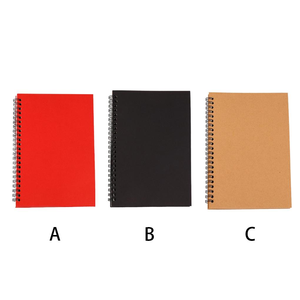 Spiral Notebook Portable Office School Business Journal Writing Practice Homework Teacher Students Prize Stationery