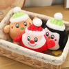 Santa Penguin Plush Dog Toys Breathable Interactive Dogs Chew Toy Durable Squeaky Cats Plaything For Medium Small Puppies Cats