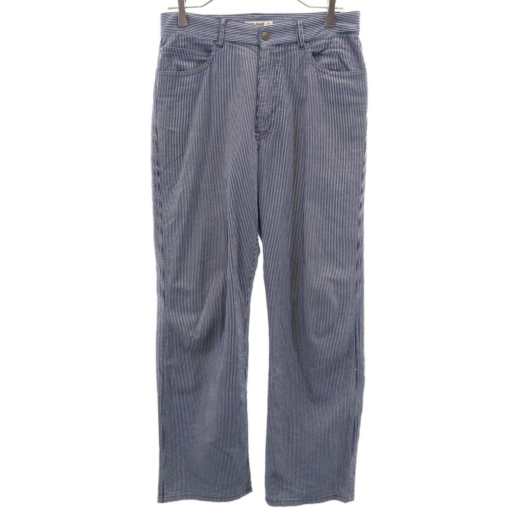 GAIJIN MADE vyrobeno v Japonsku Kalhoty s pruhovaným vzorem S Námořnická systém Pánské Použité