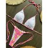 Micro-Bikinis 2026 Sexy Damen Badeanzug Bademode Damen Tanga Bikini-Set Biquini Badeanzug Druck Badeanzüge Strandmode