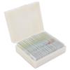 DW‑25 25Pcs Animal Slides Microscope Sample Slides Specimens for Science Education