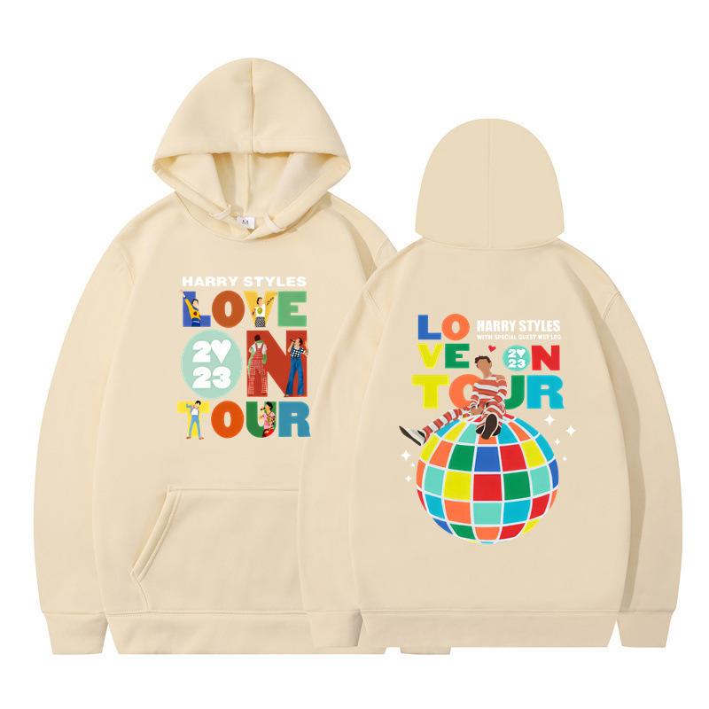 New HARRY STYLES Men's and Women's Peripheral Casual Loose Hooded Sweater