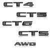 Bright Black Metal Car Rear Trunk Emblem Badge For Cadillac CT4 CT5 CT6 XT4 XT5 XT6 CTS XTS ATS SRX SRX4 ATSL AWD 25T 28T 40T Cnkym77